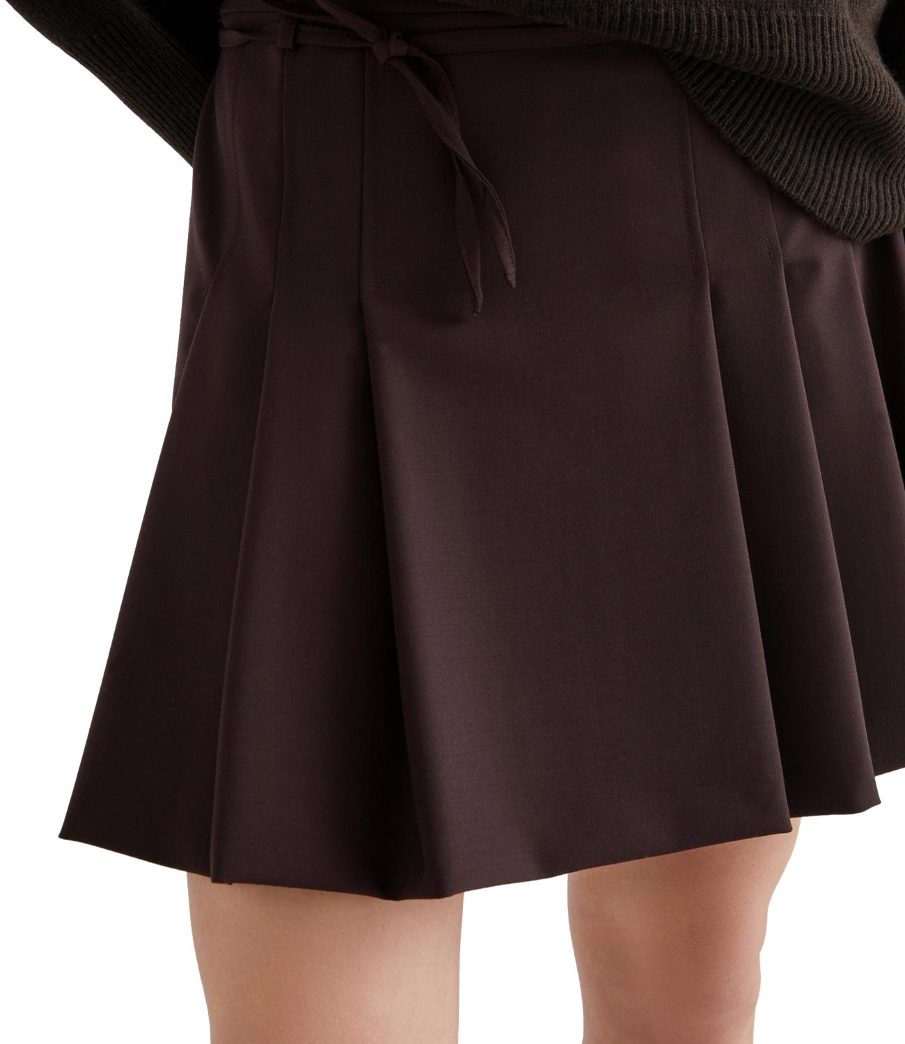 Marella Gonna Sevres Marrone Donna