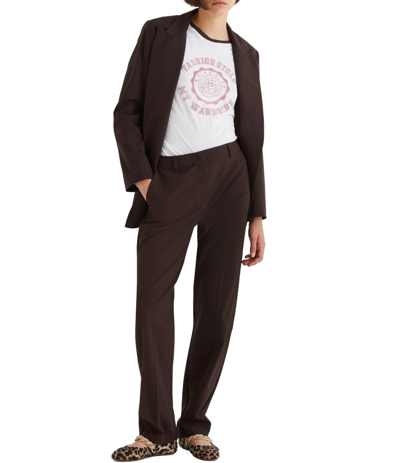 Marella Pantalone Motrice Marrone Donna