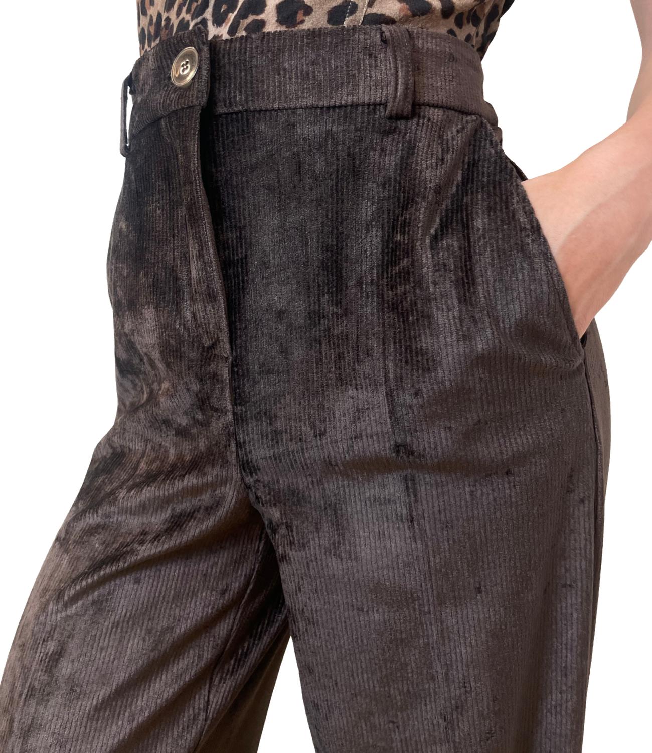 Marella Pantalone Avana Marrone Donna