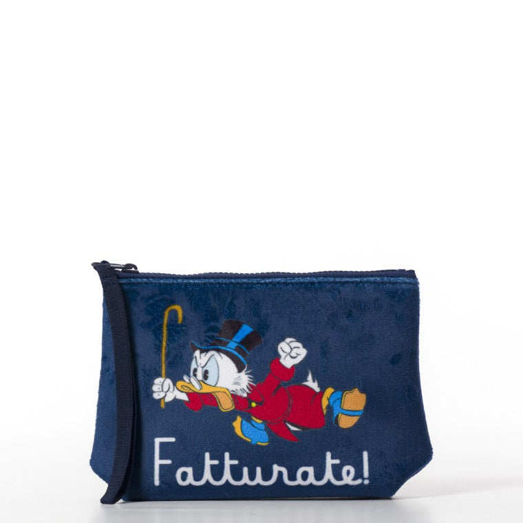 MC2 Saint Barth Pochette Aline Zio Paperone Blu Unisex