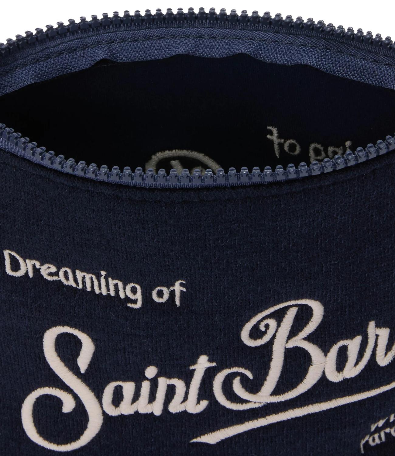 Mc2 Saint Barth Pochette Aline Woll Blu Unisex
