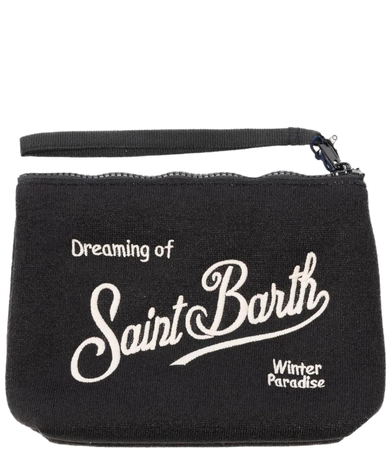 Mc2 Saint Barth Pochette Aline Woll Nero Unisex