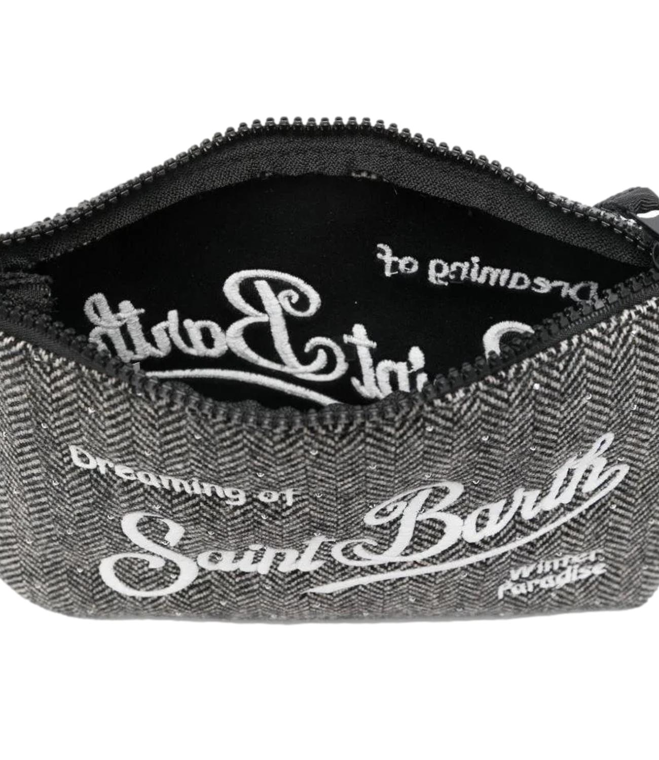 Mc2 Saint Barth Pochette Aline Spigato Grigio Donna