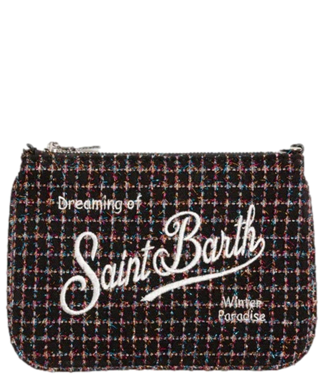 Mc2 Saint Barth Borsa Parisienne Mini Tweed Shiny Donna