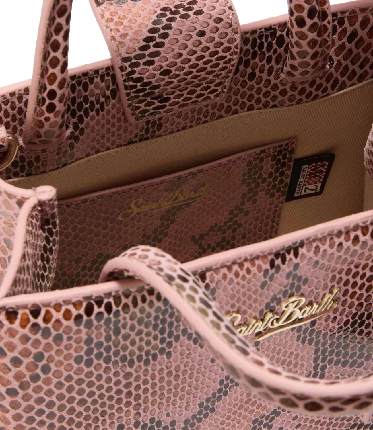 Mc2 Saint Barth Borsa Mini Pelle Snake Donna