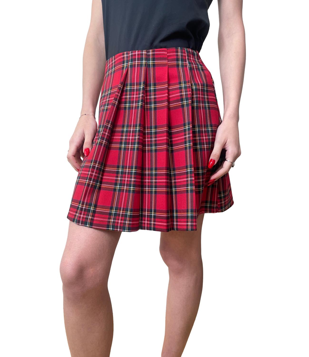 Motel Gonna Tartan Multicolor Donna