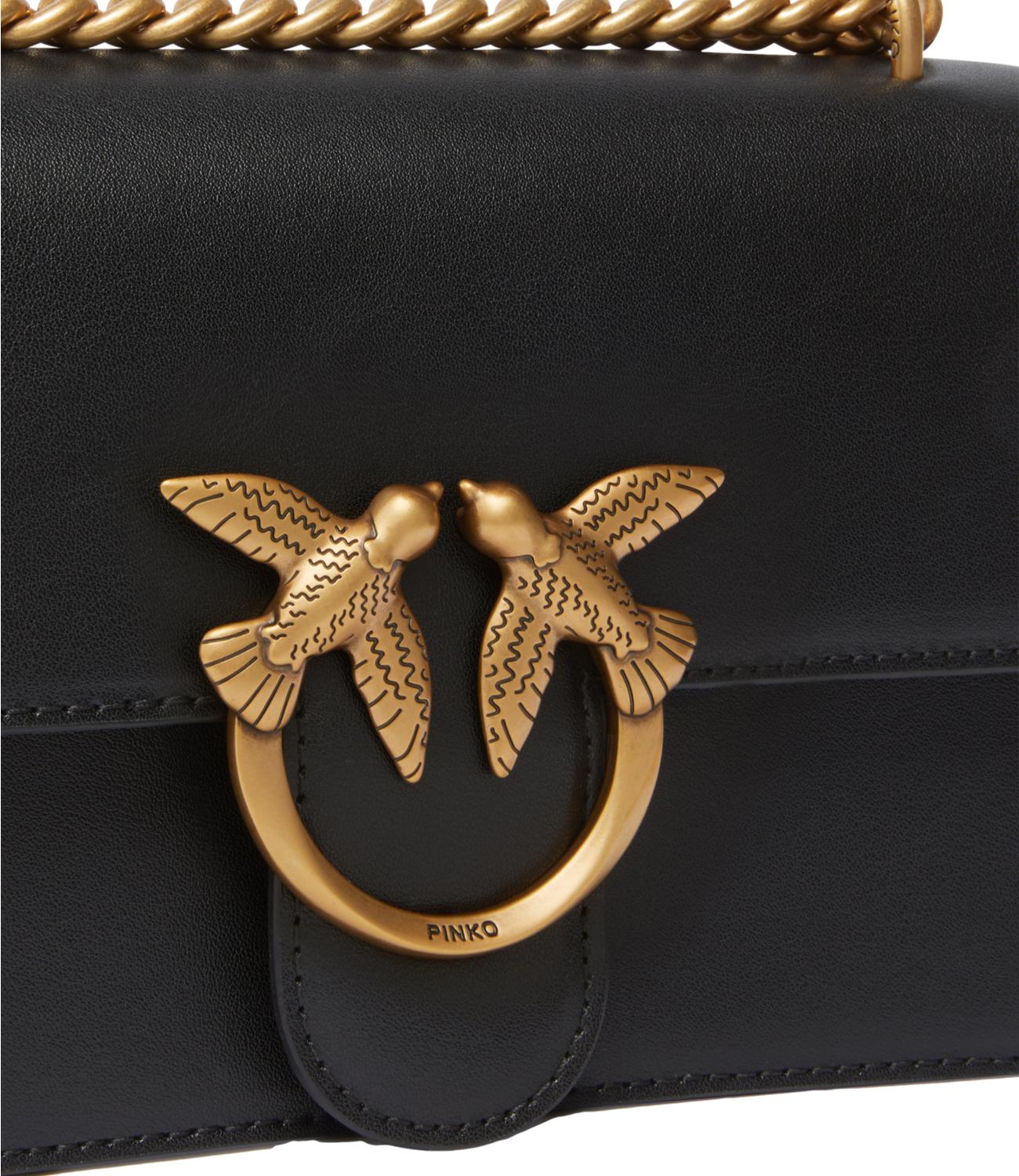 Mini Love Bag One Simply nera e oro