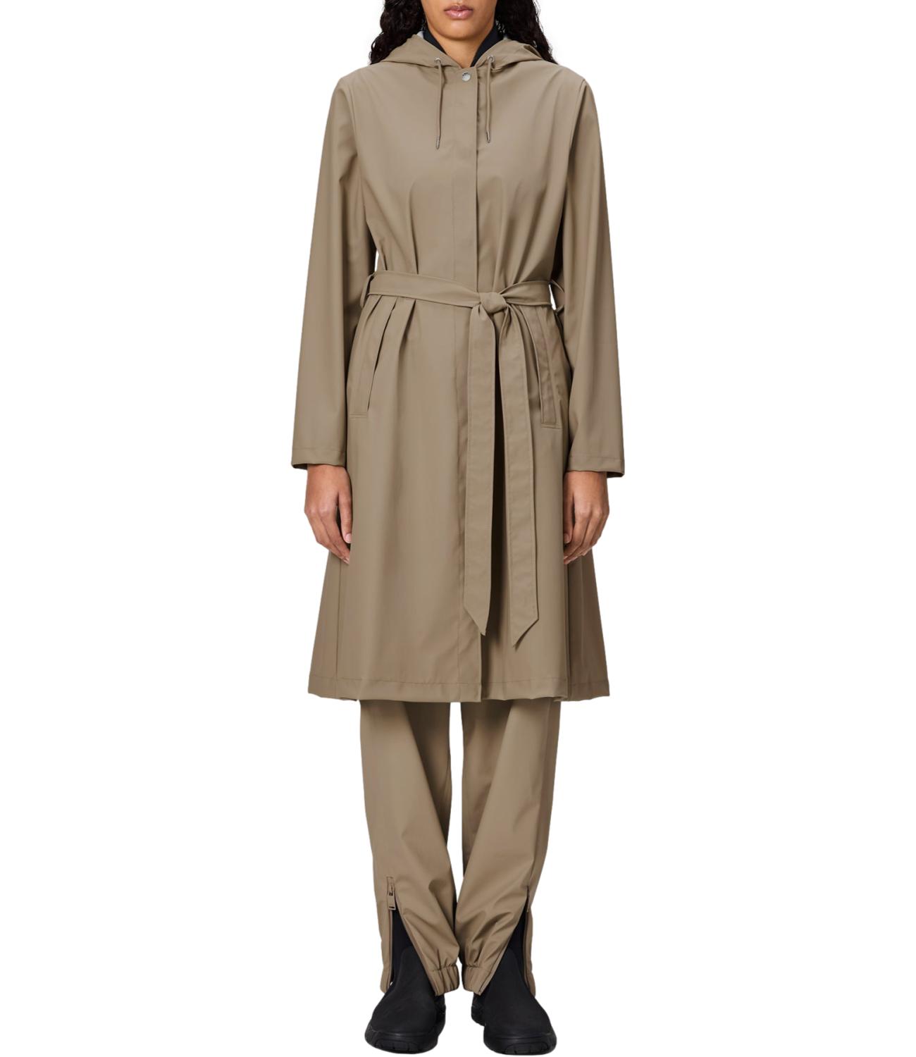 A-LINE LONGER W JACKET beige