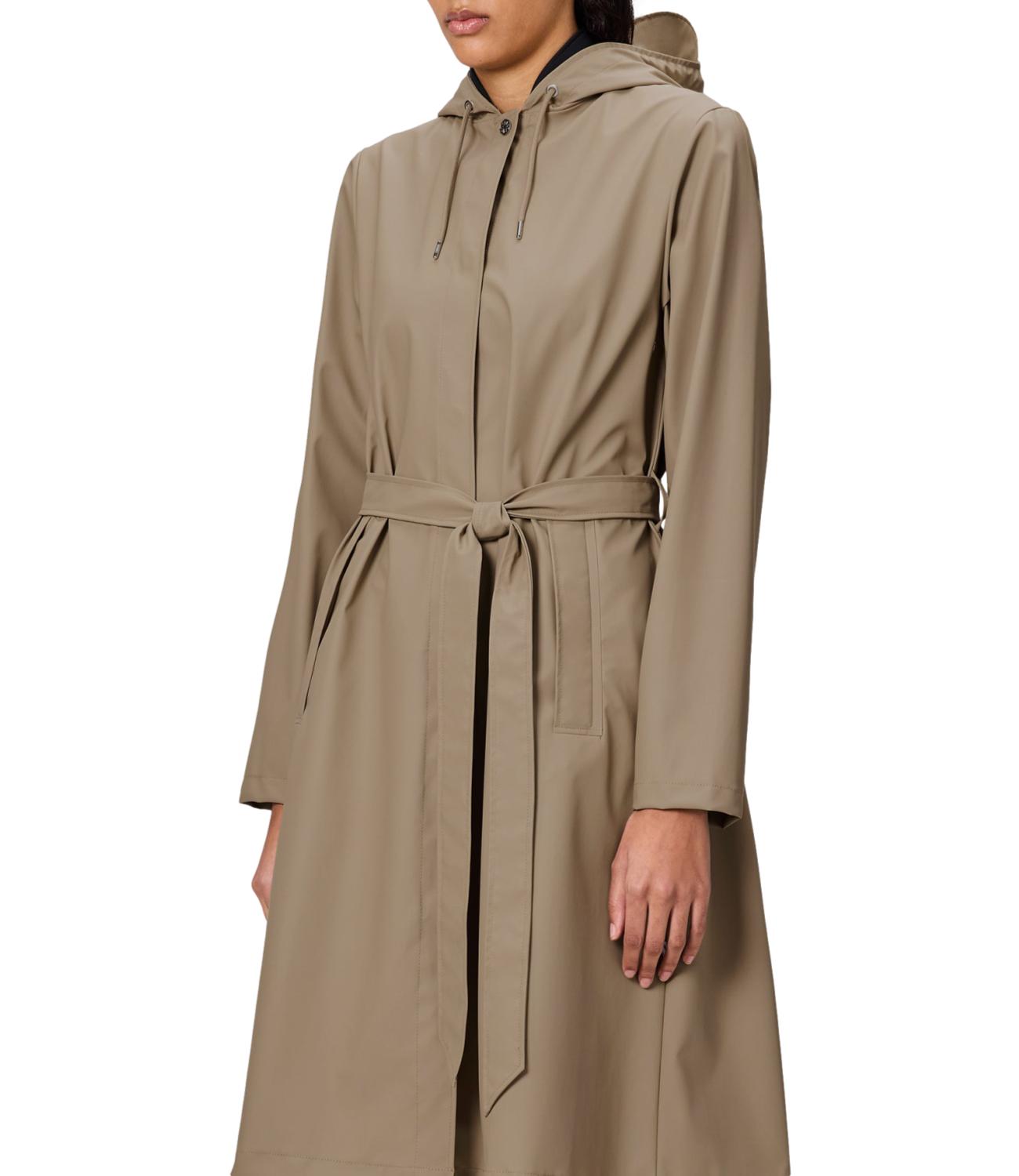 A-LINE LONGER W JACKET beige