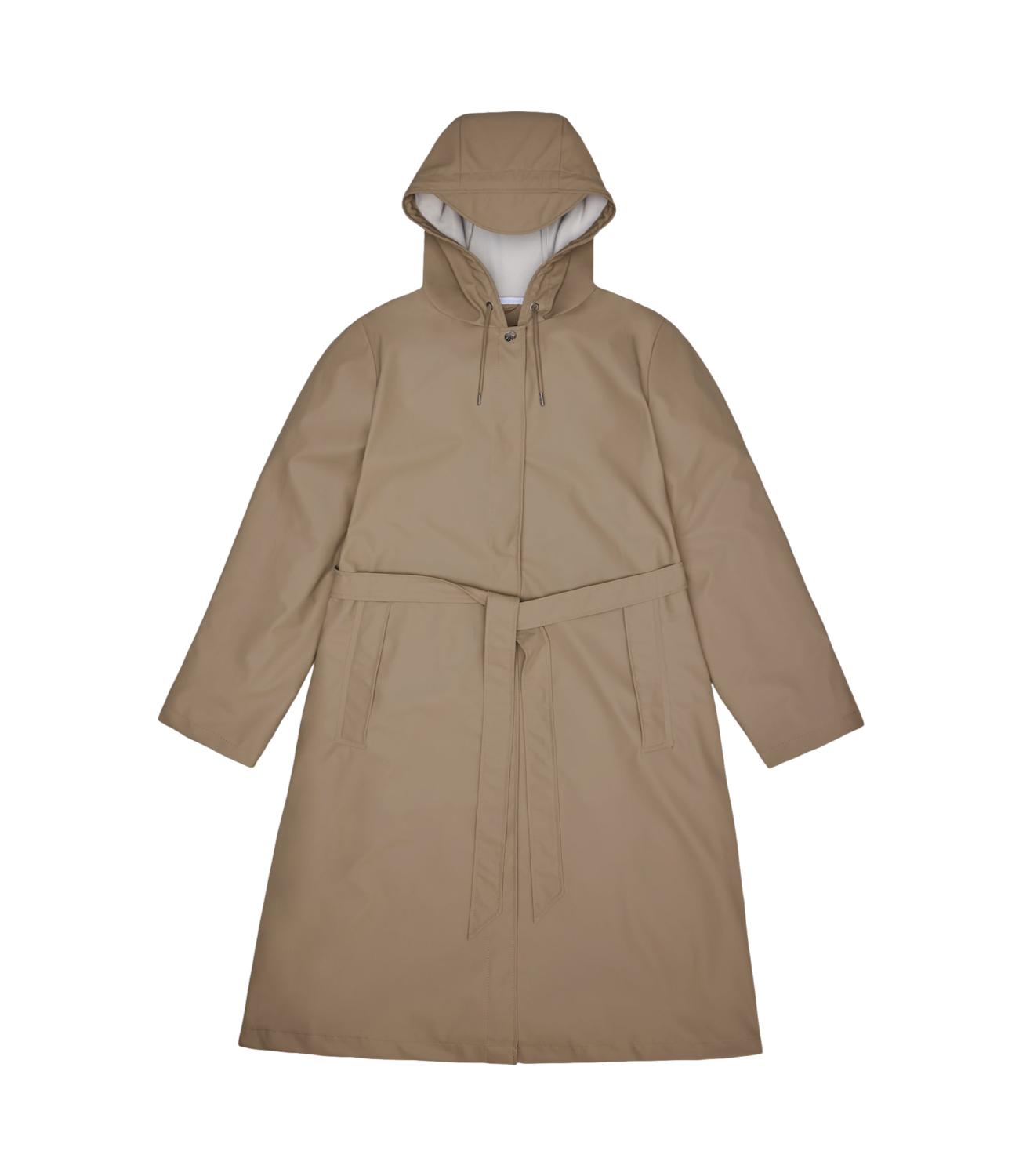 A-LINE LONGER W JACKET beige