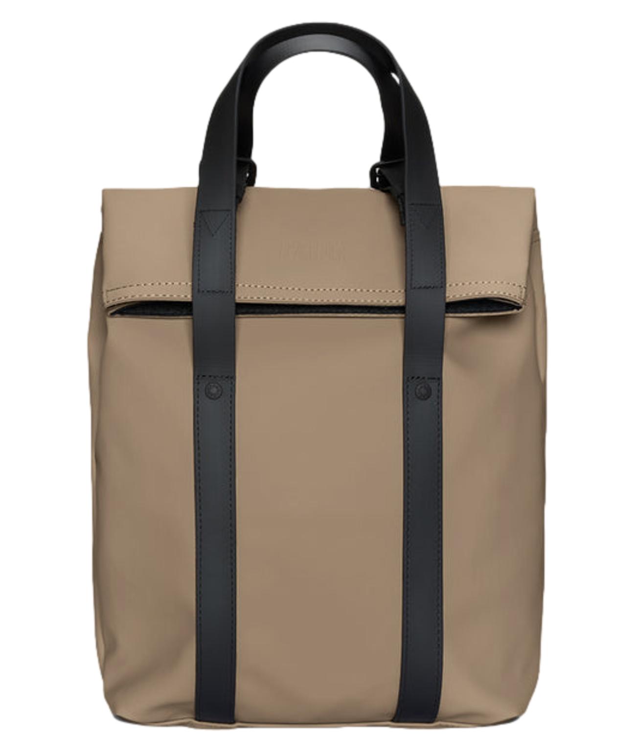 2 Way Tote Backpack Mini beige