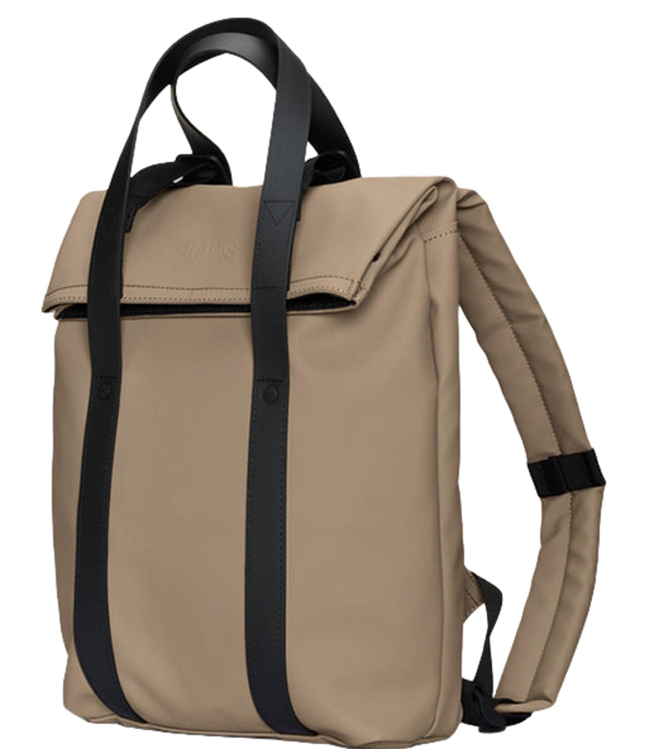 2 Way Tote Backpack Mini beige