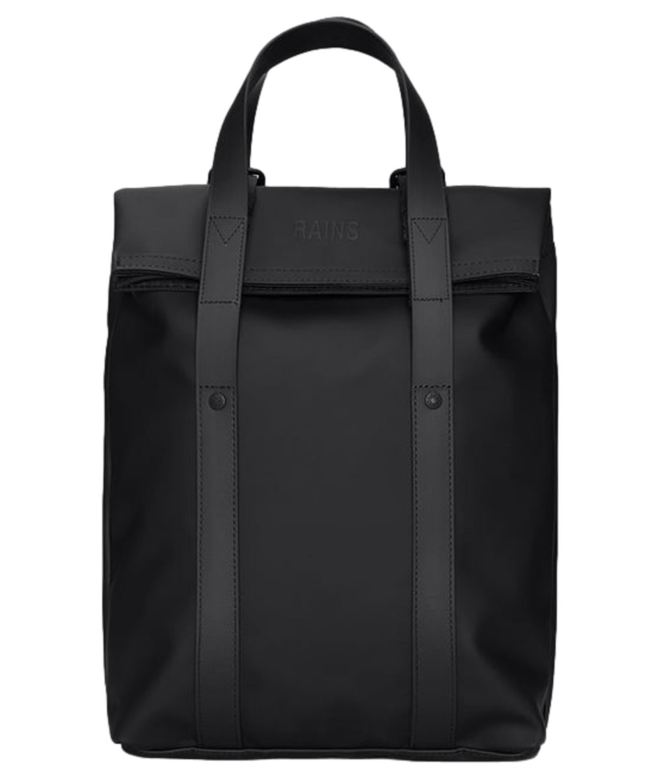 2 WAY TOTE BACKPACK MINI nera