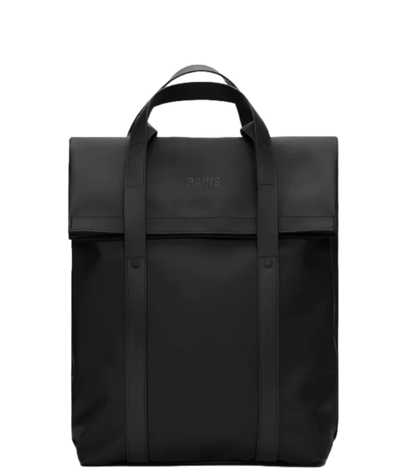 2 WAY TOTE BACKPACK nero