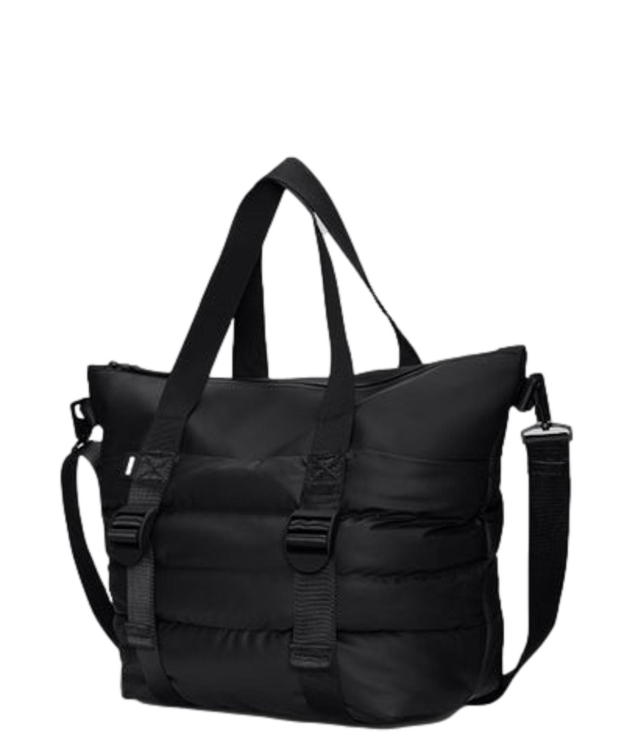 Borsa Rains nera Puffer Mix Tote bag
