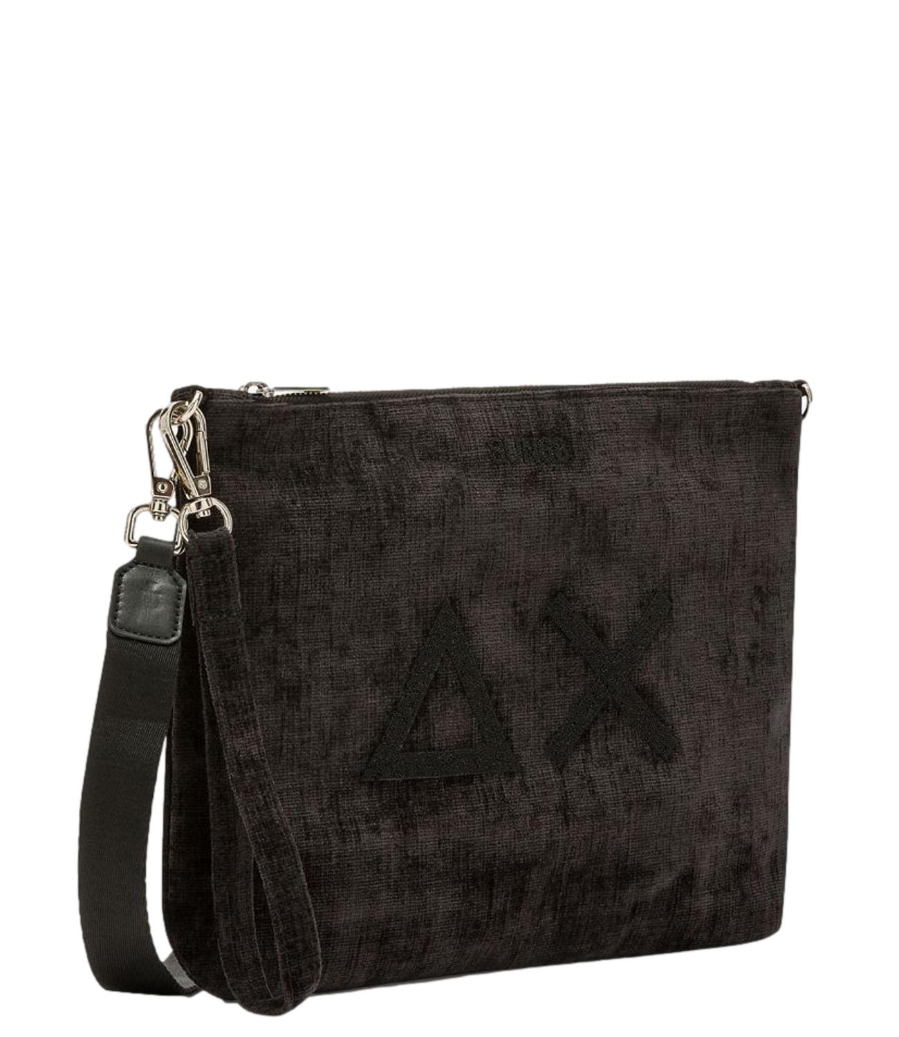Sun68 Pochette Velvet Nero Donna