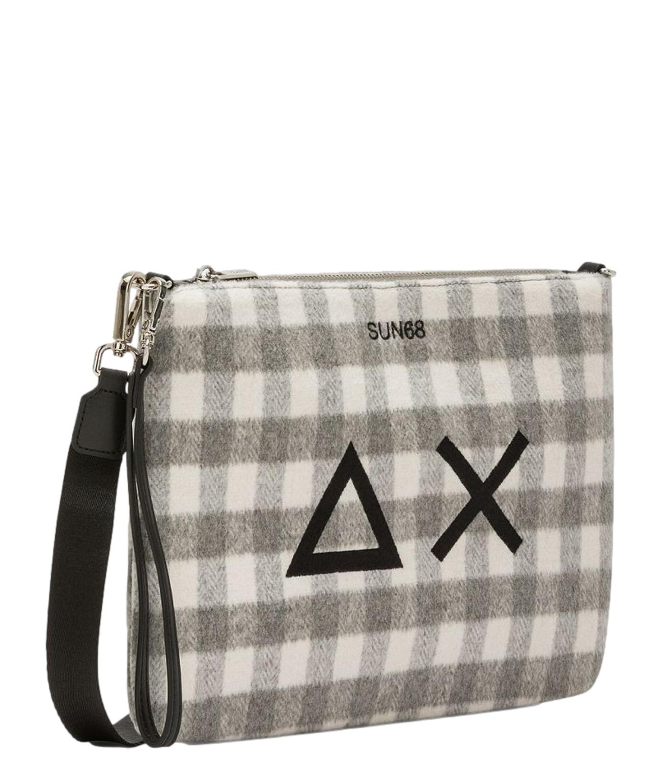Sun68 POCHETTE TARTAN Grigio Medio Donna