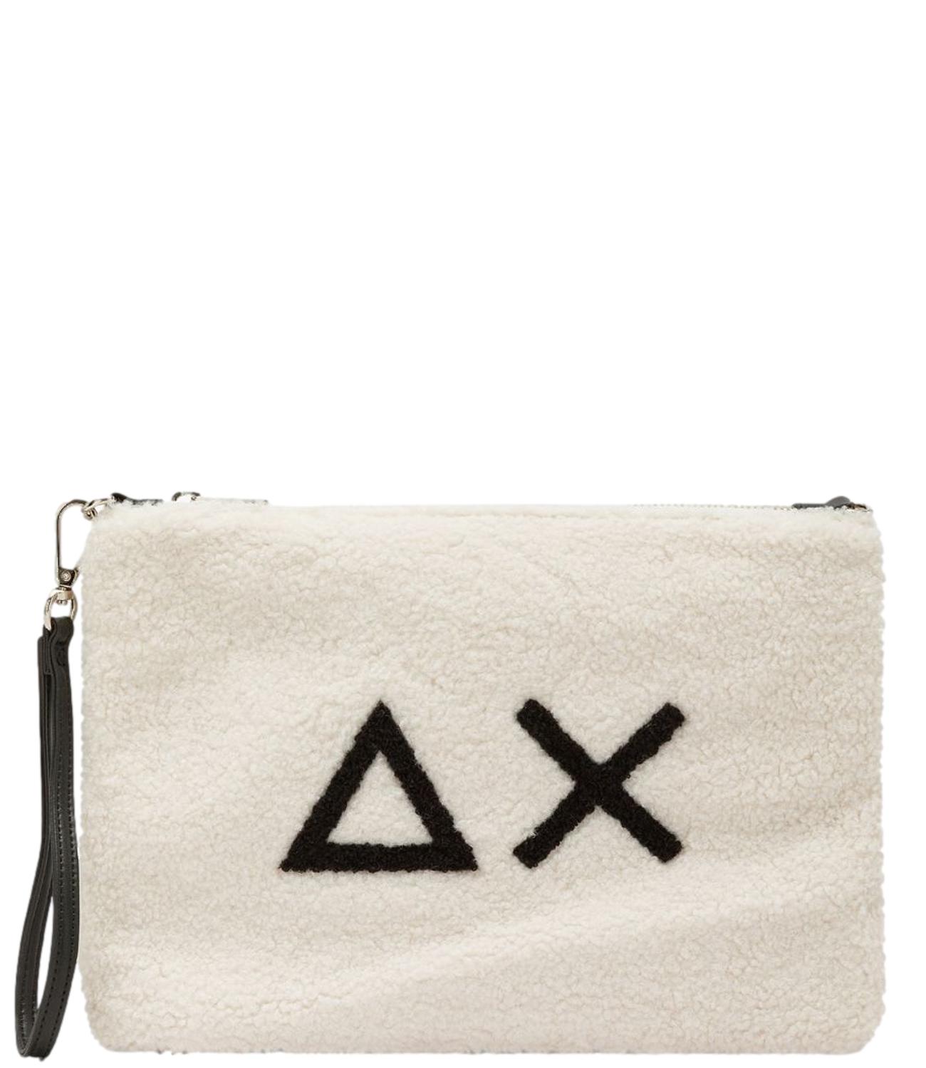 Sun68 POCHETTE TEDDY Bianco Panna Donna
