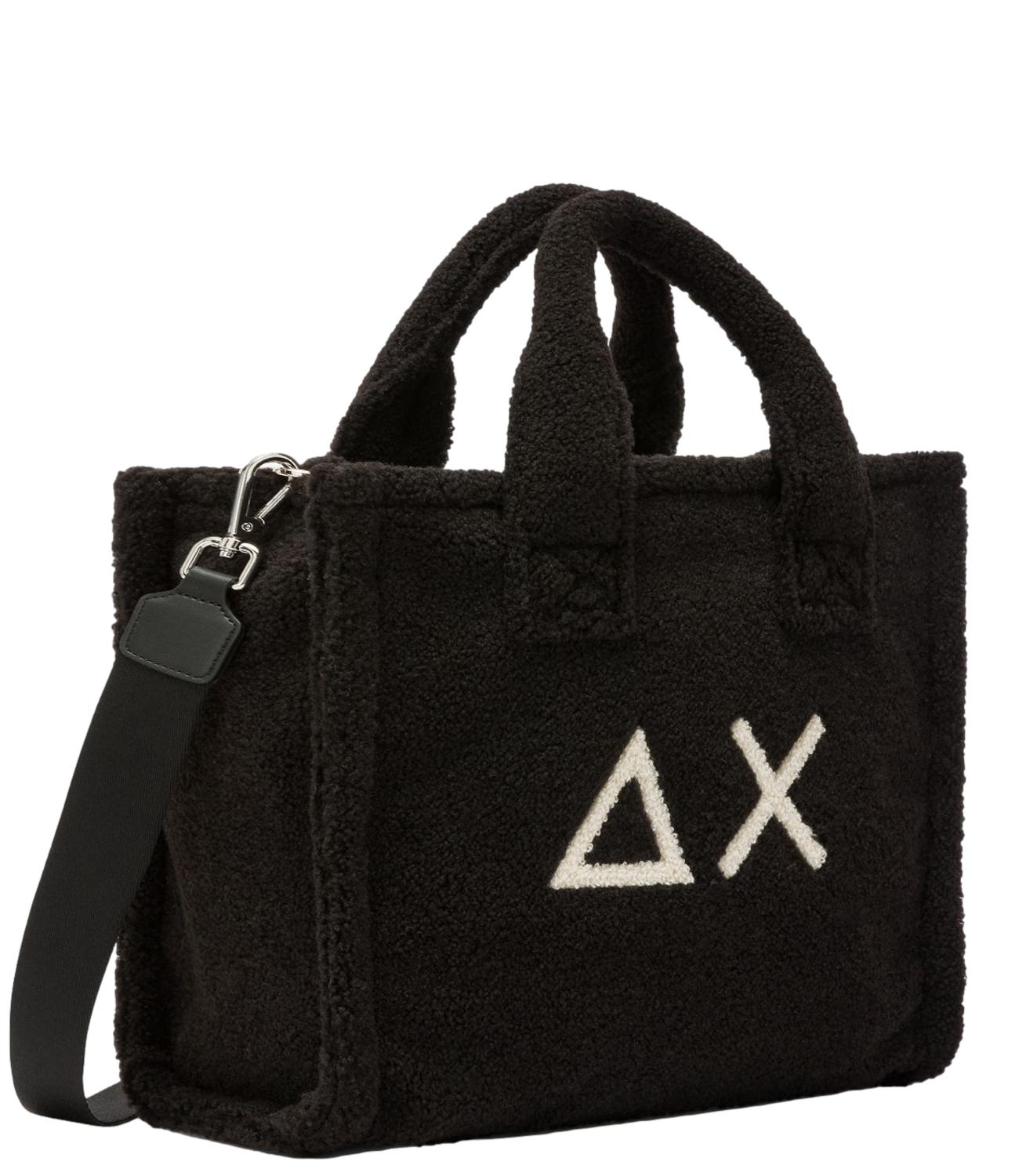 Sun68 CALI MIDI BAG TEDDY Nero Donna