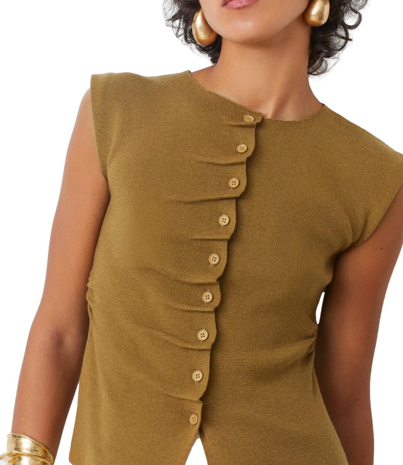 Suncoo Maglia PAGNI Camel Donna