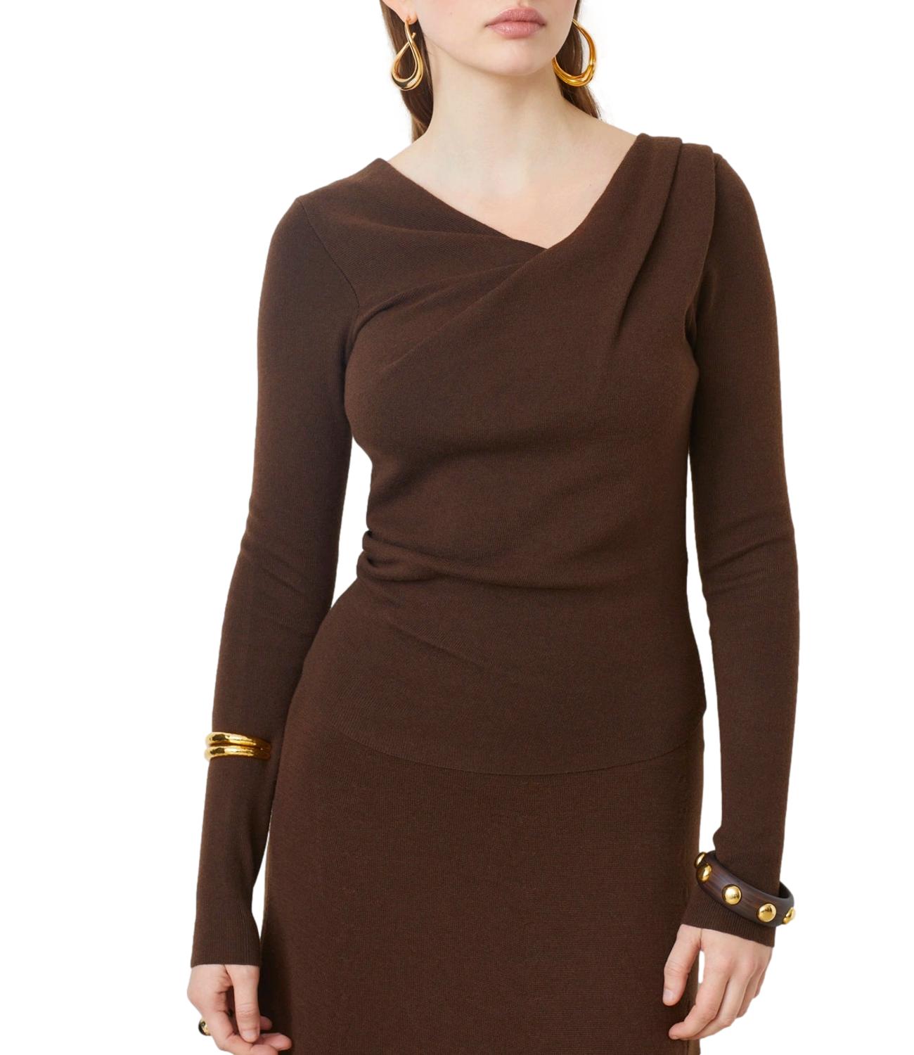 Suncoo Maglia PLEOR Caffè Donna