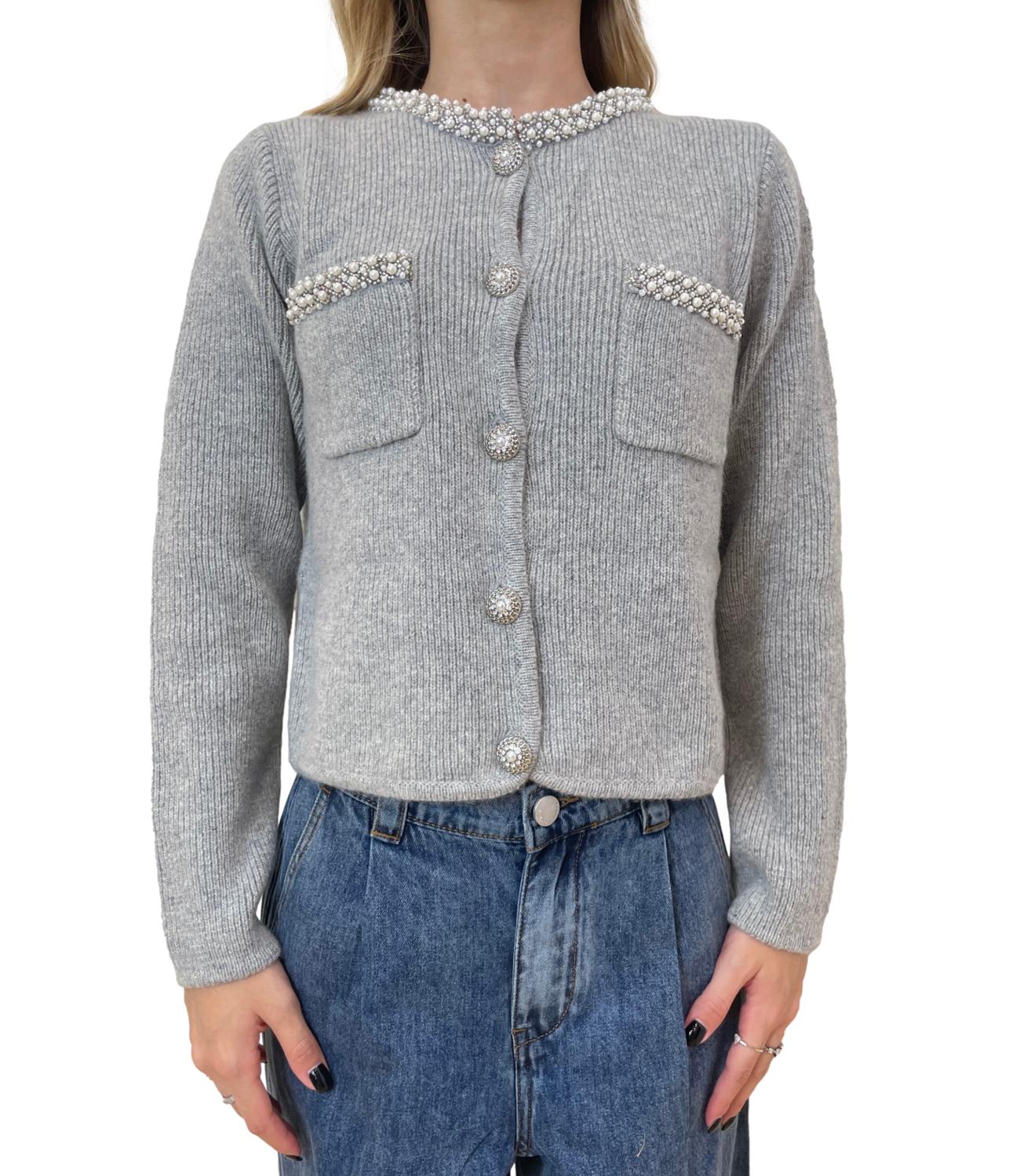 Suncoo Cardigan GARVI Grigio Donna