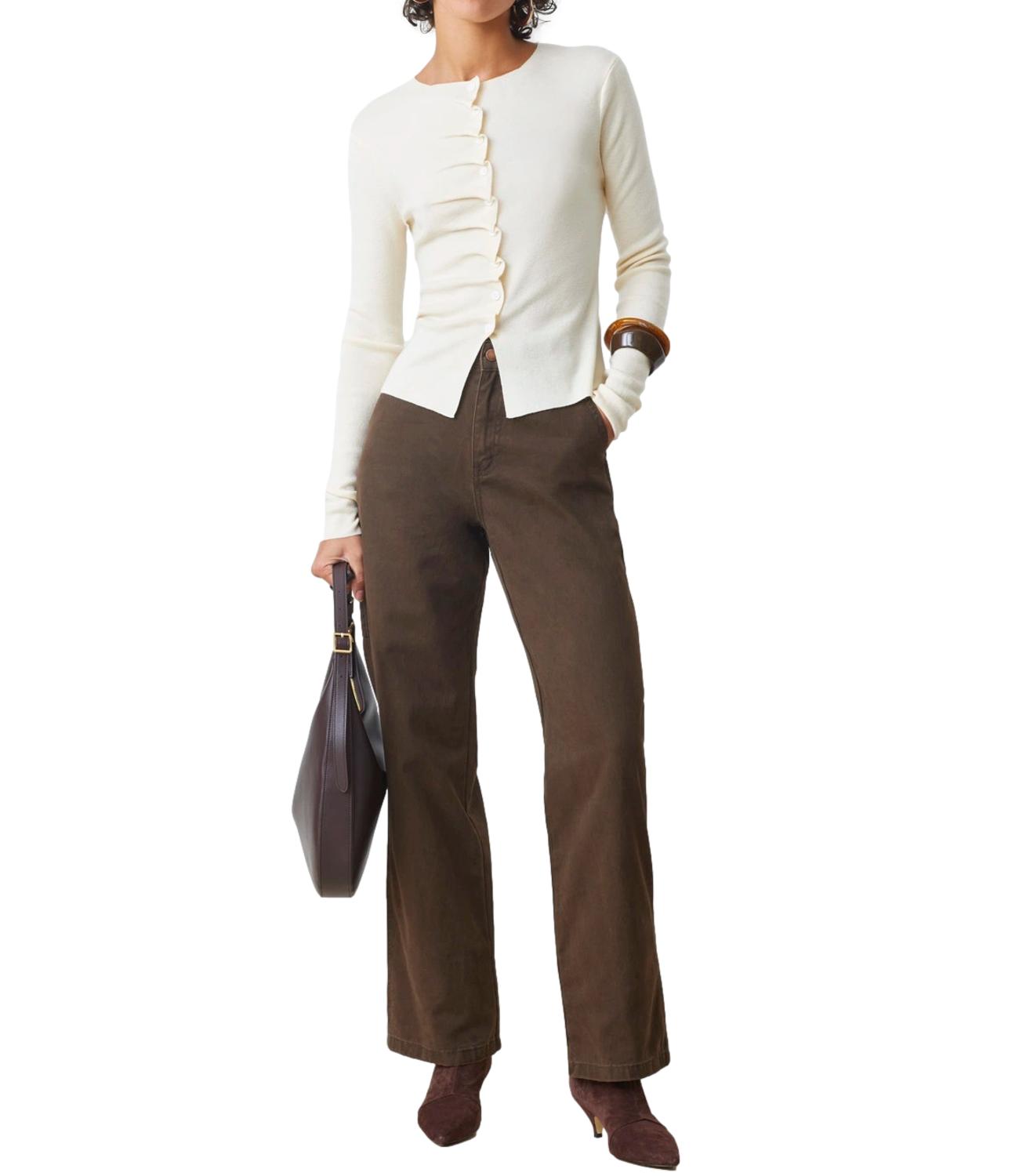 Suncoo Cardigan GAMIRA Bianco Donna