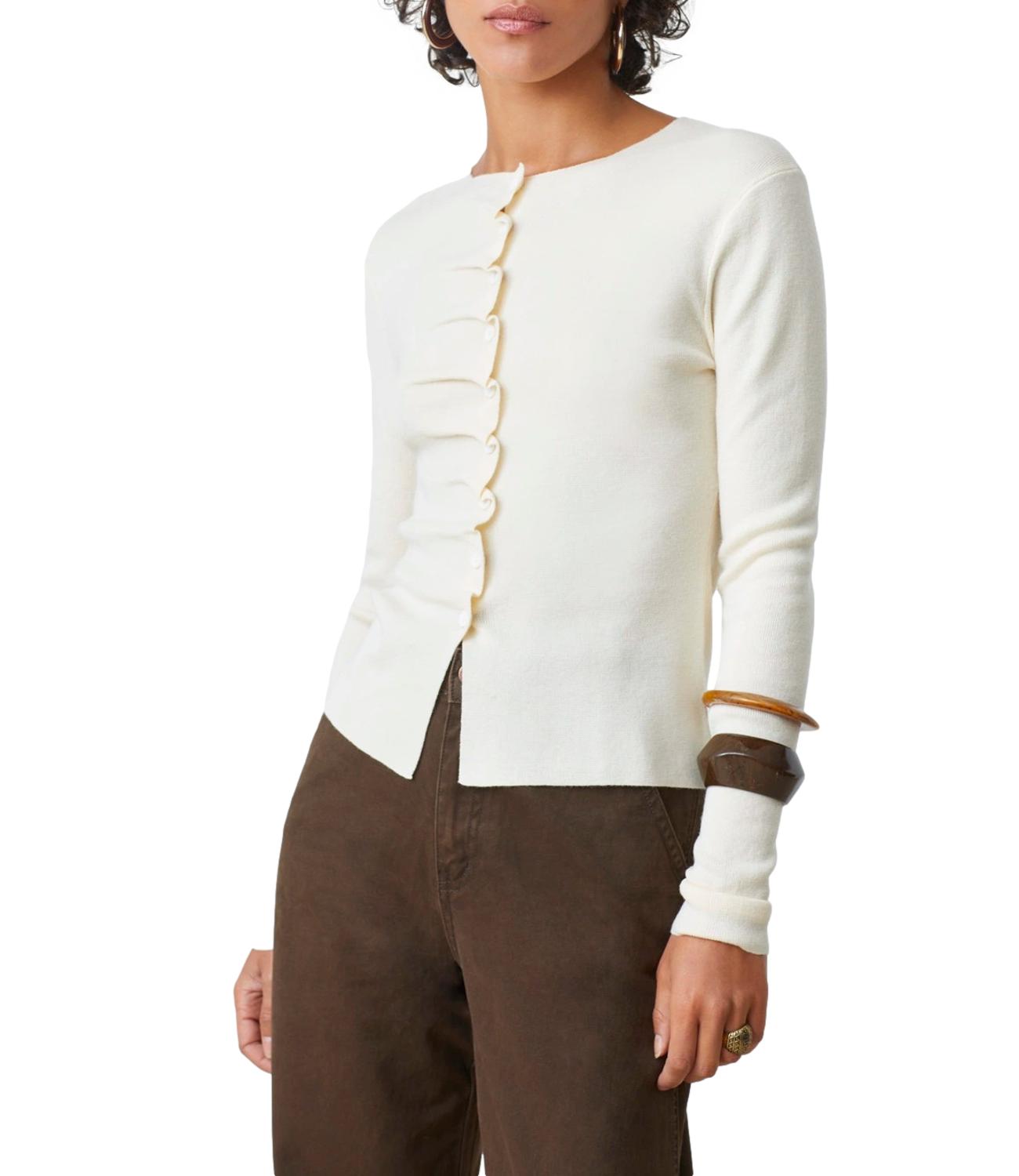 Suncoo Cardigan GAMIRA Bianco Donna