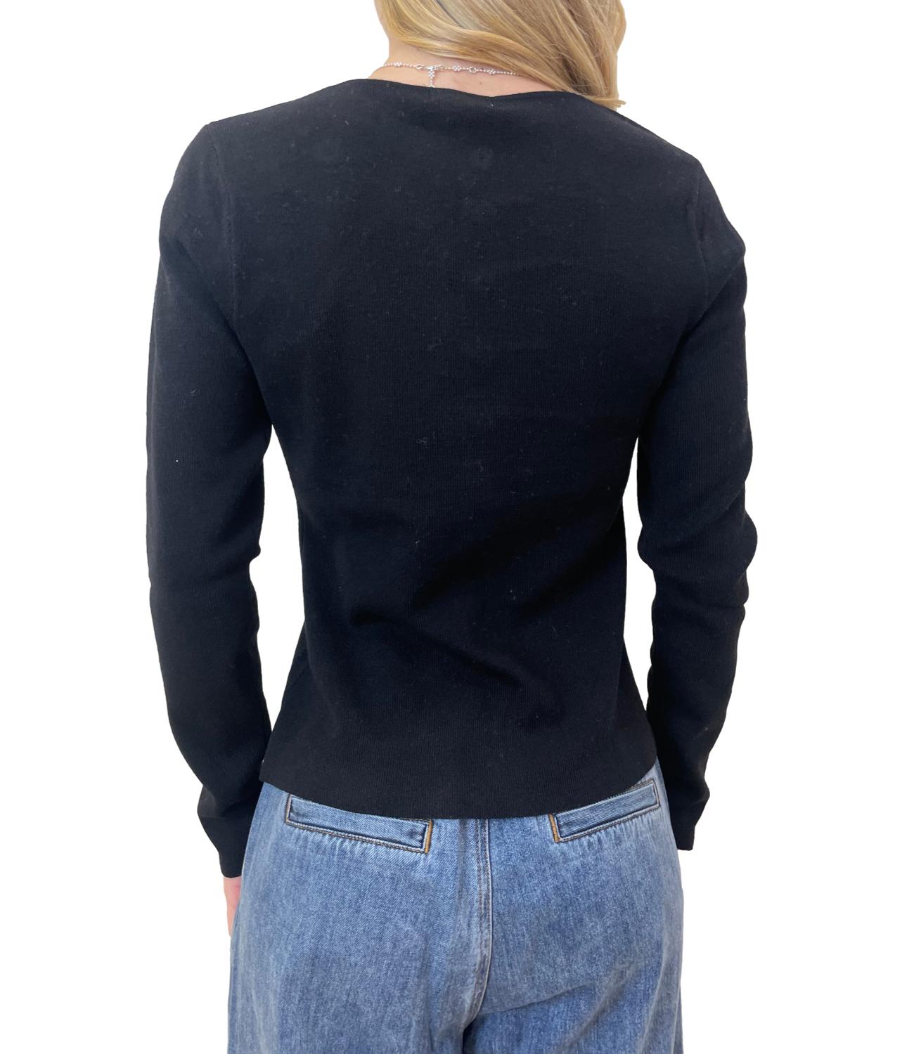 Suncoo Cardigan GAMIRA Noir Donna