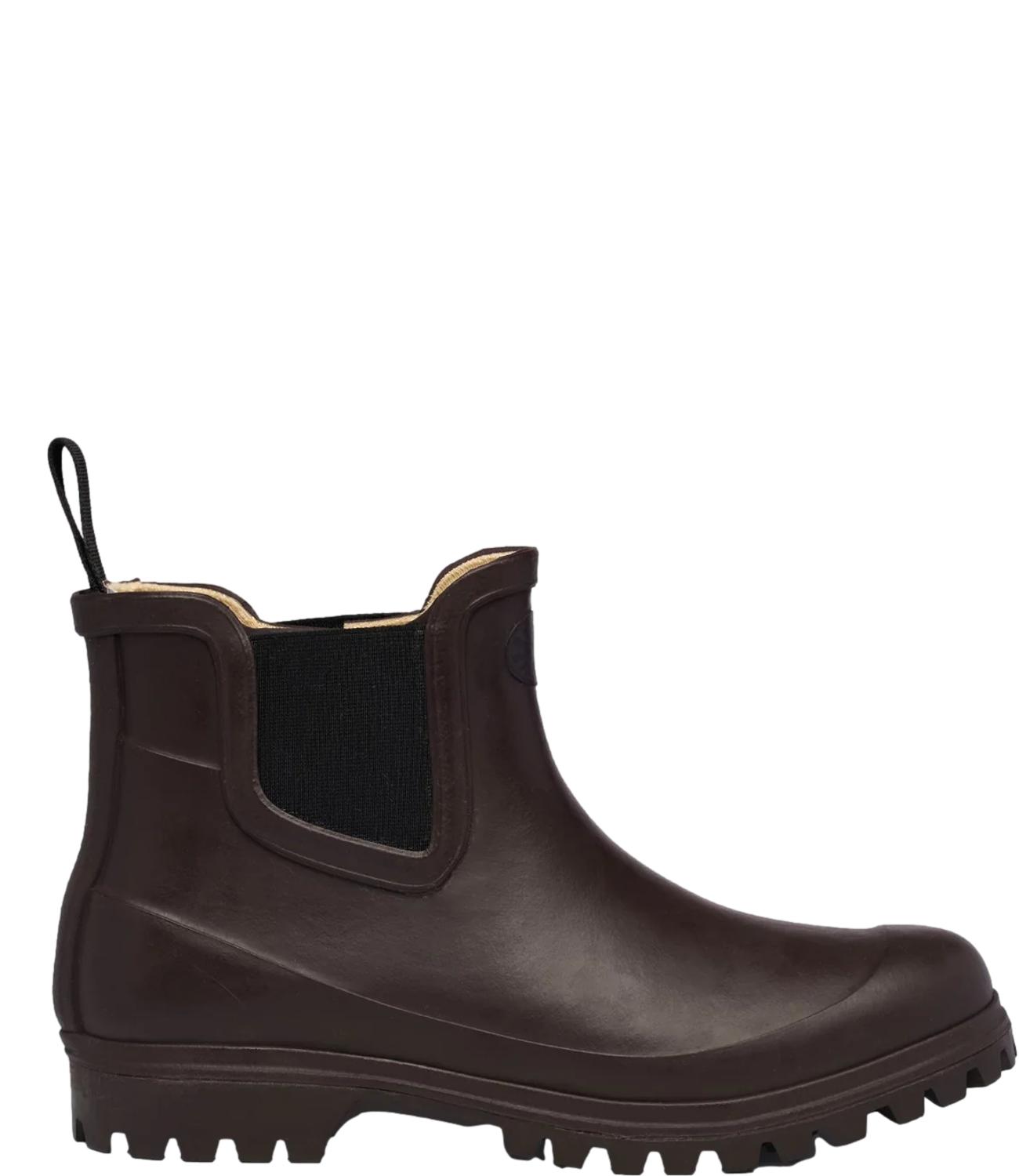 Rubber Boots mid 798 dark brown