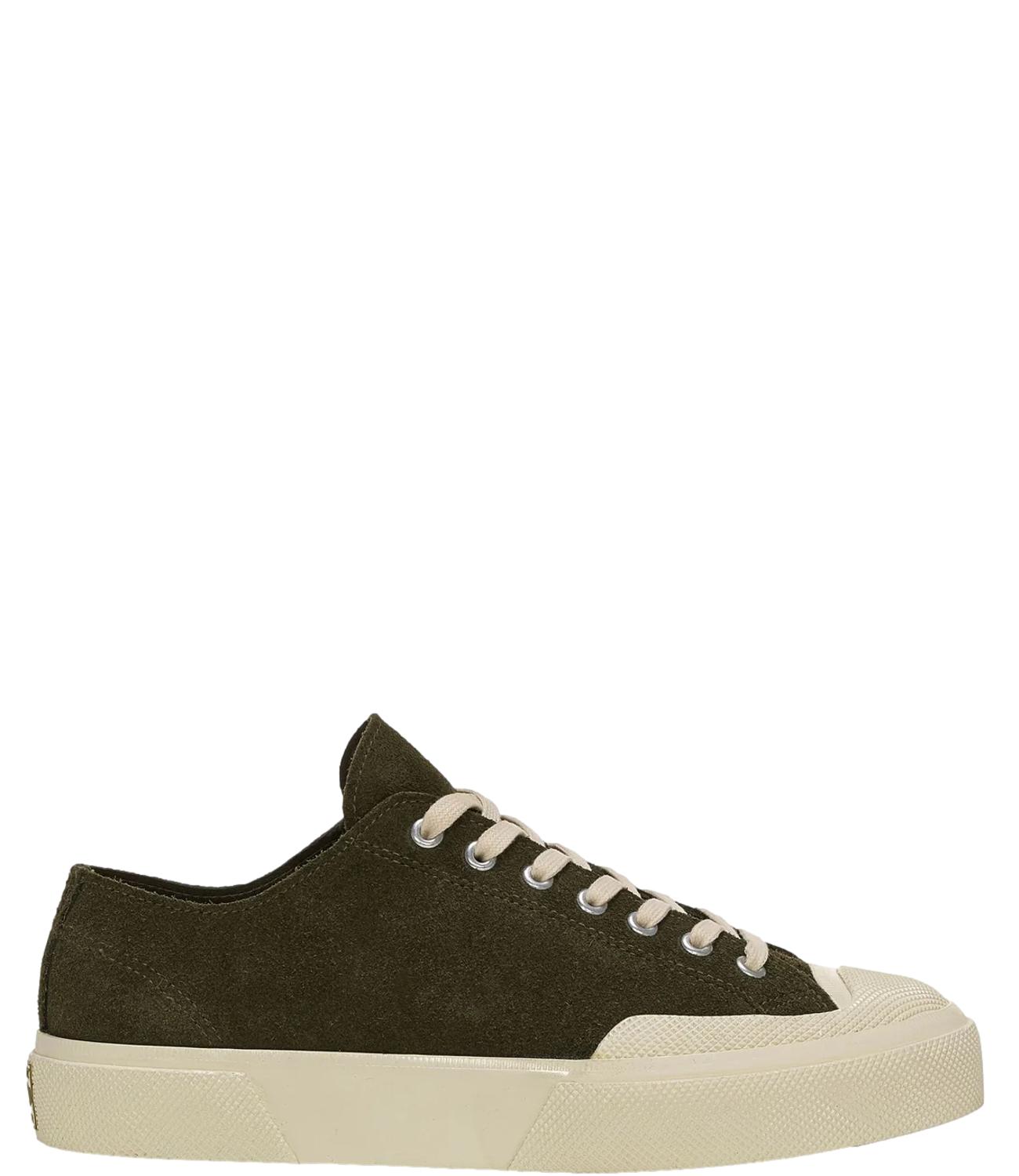 Work Suede Flesh Out Green academia off white