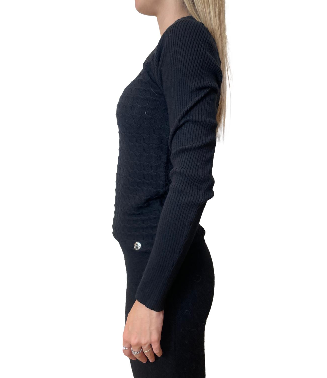 Twinset Actitude Maglia Girocollo Nero Donna