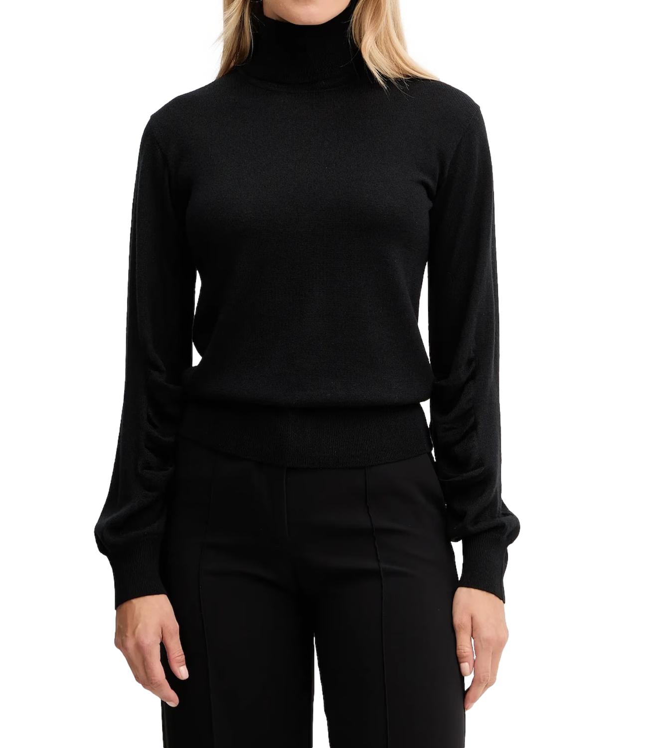 Twinset Maglia Dolcevita Nero Donna