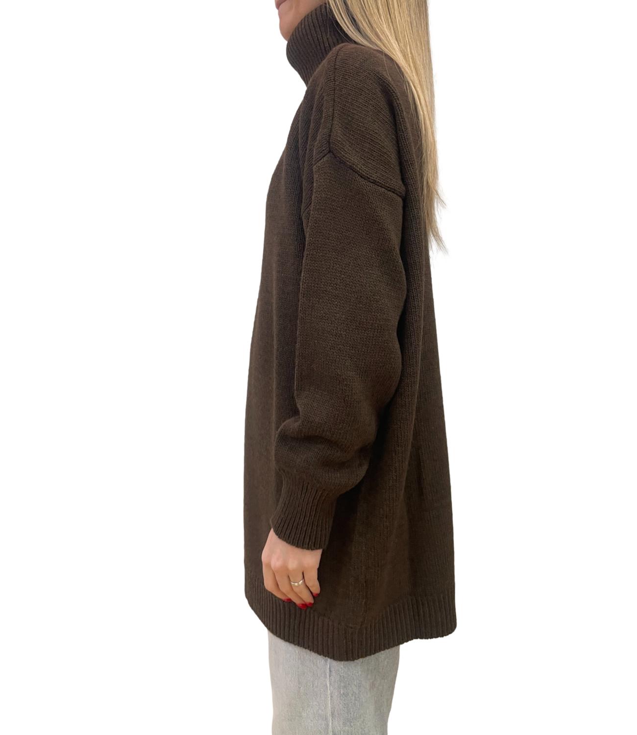 Vicolo Maglia Lunga Moro Donna