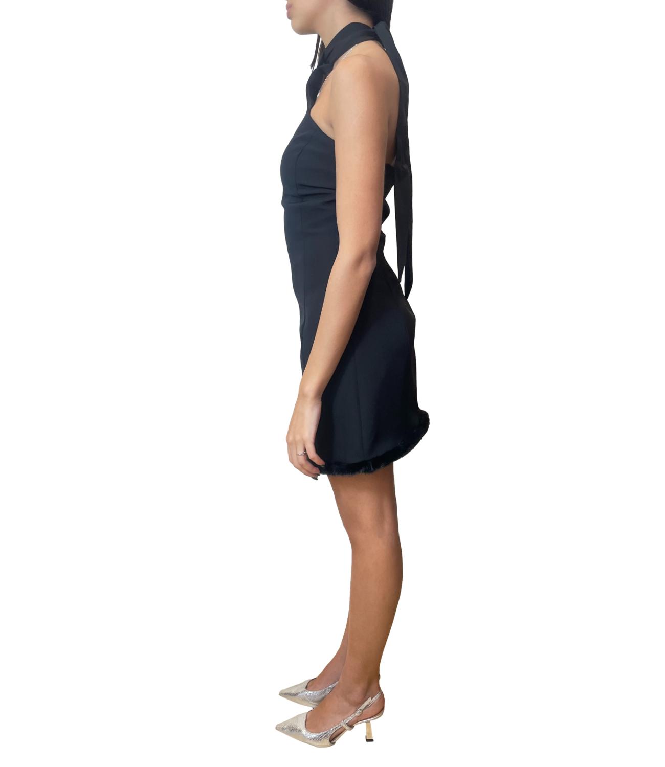 VICOLO abito nero donna