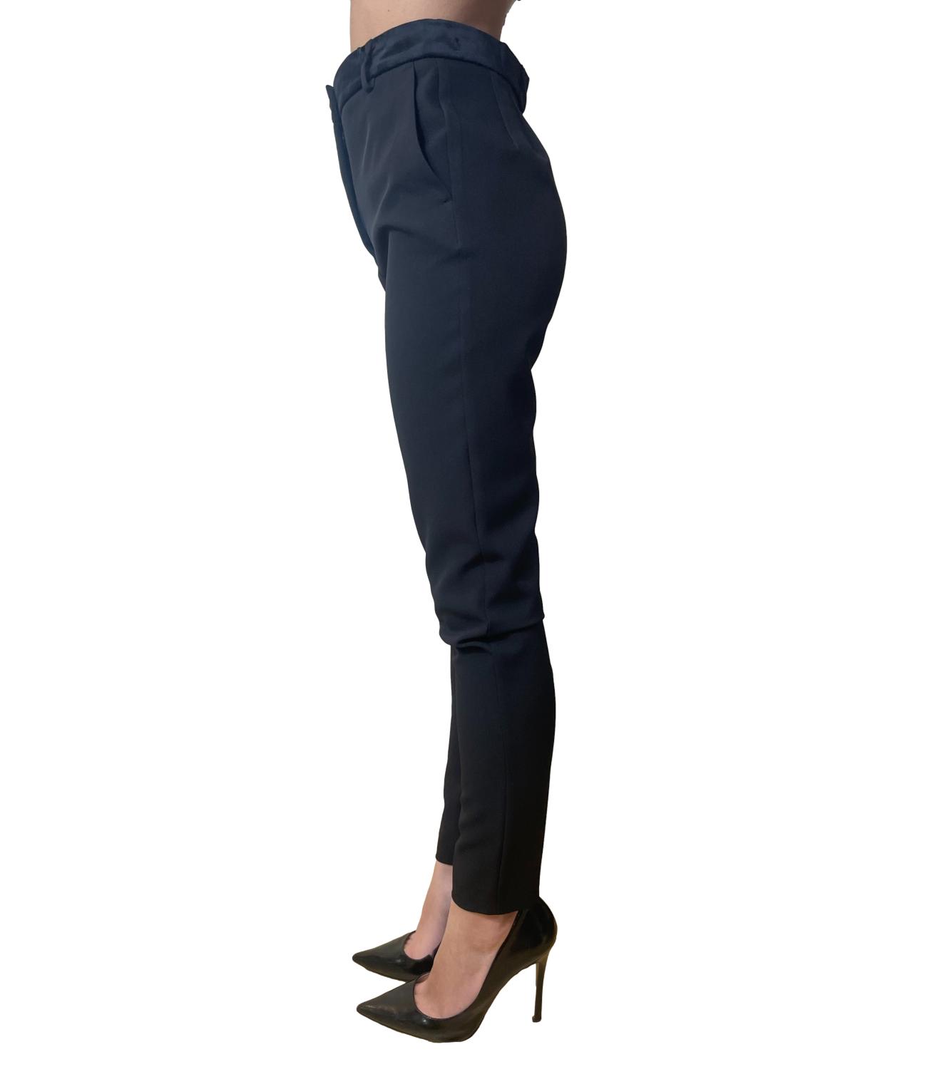VICOLO pantalone nero donna