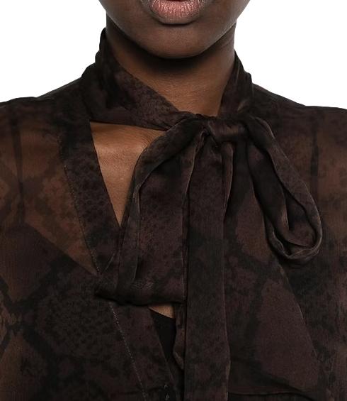 Actitude Twinset Camicia da Donna - St.pitone - 262ap2210