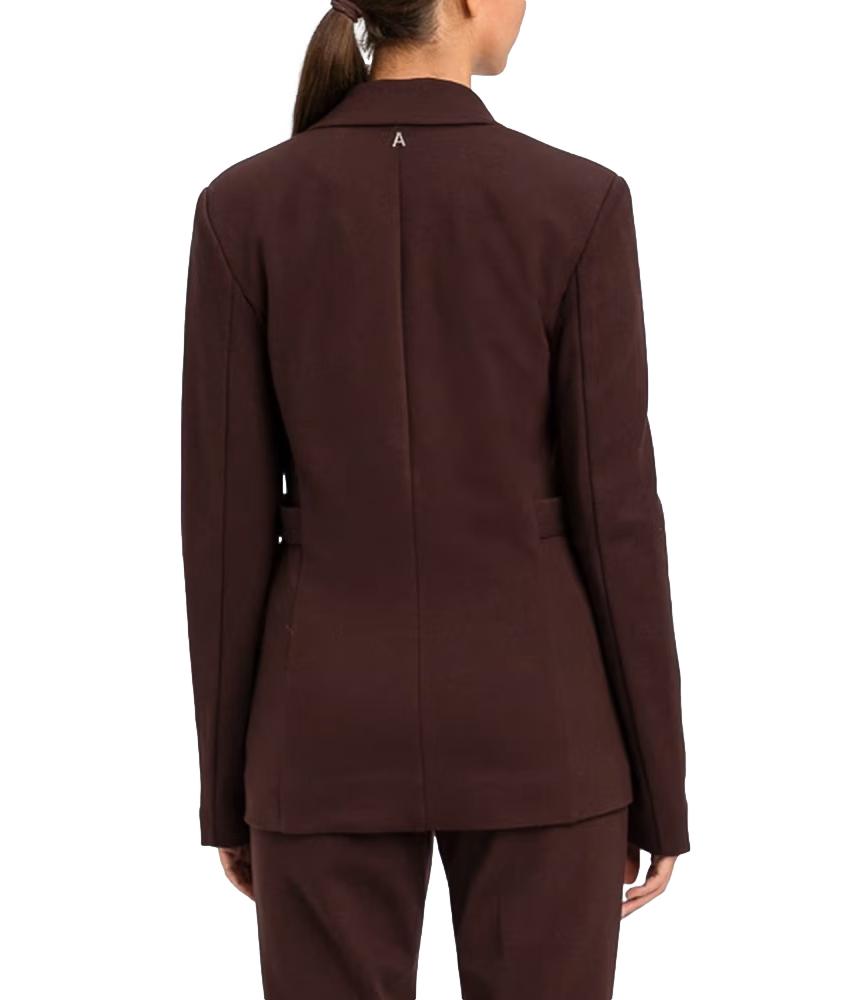 Actitude Twinset Giacca da Donna - Chocolate Plum - 262ap2520