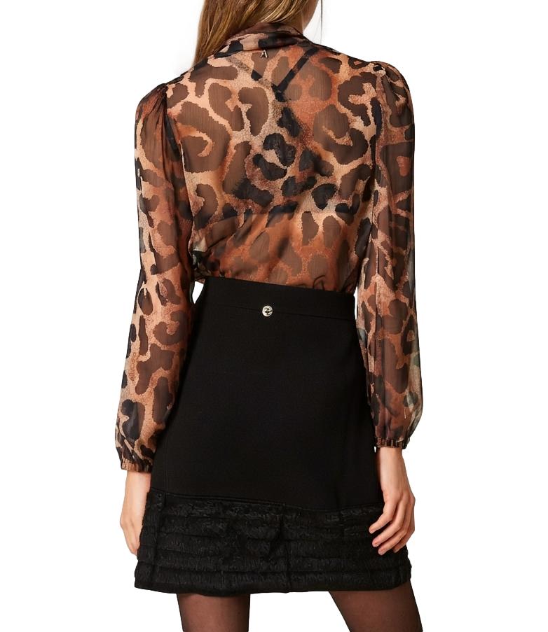Actitude Twinset Gonna da Donna - Nero - 262ap3033