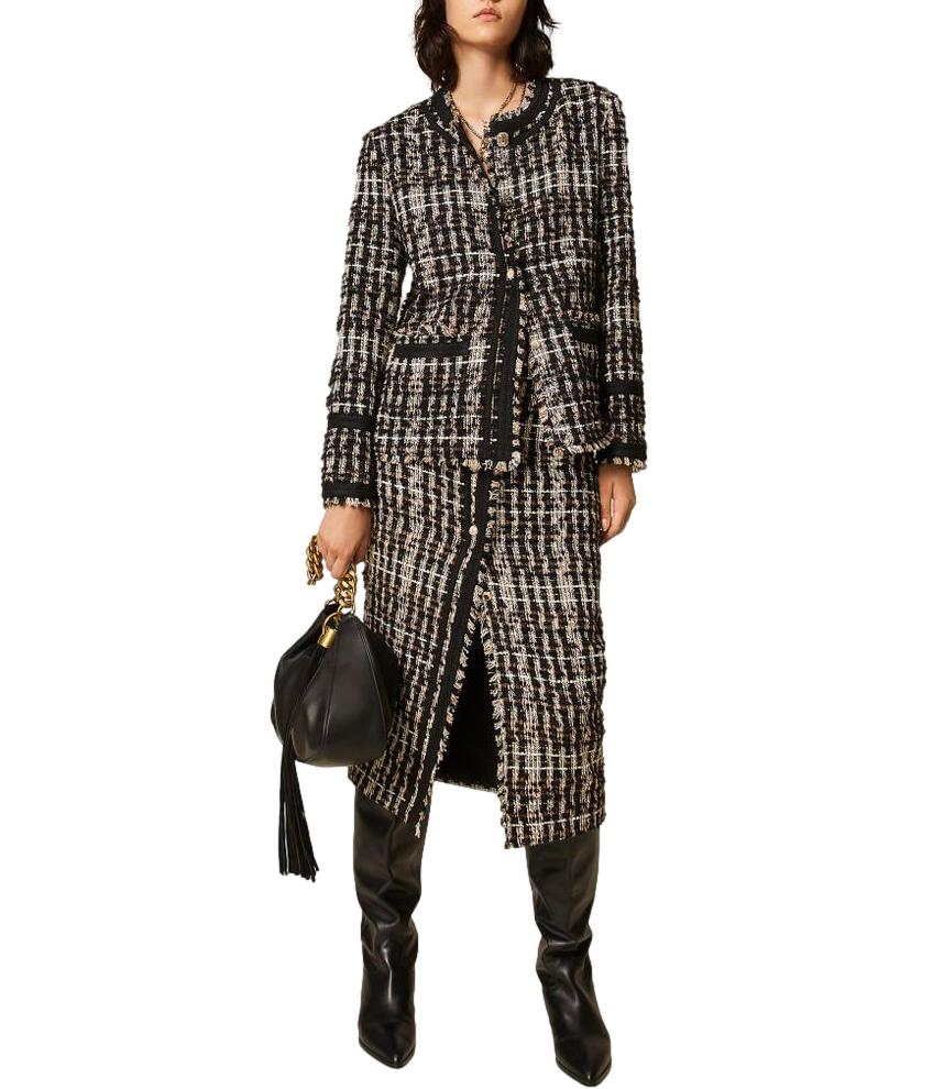 Actitude Twinset Giacca da Donna - Special Boucle' - 262aq2021