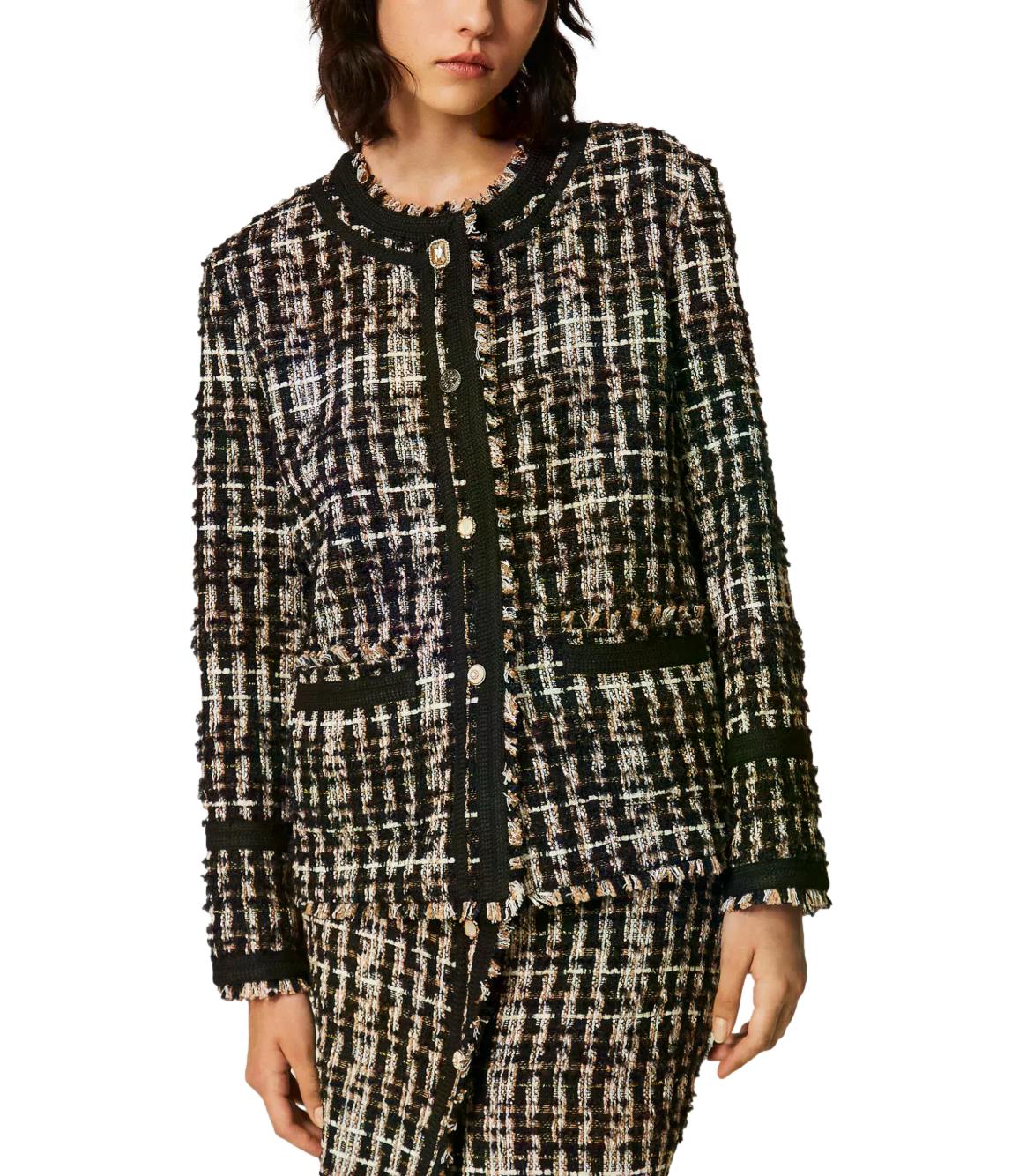 Actitude Twinset Giacca da Donna - Special Boucle' - 262aq2021