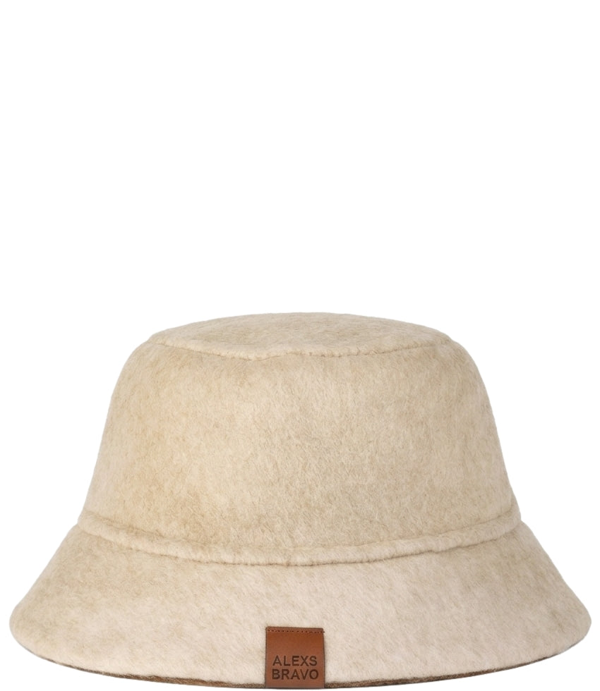 Alexs Bravo Cappello da Donna - Brown/ofF-White - C100
