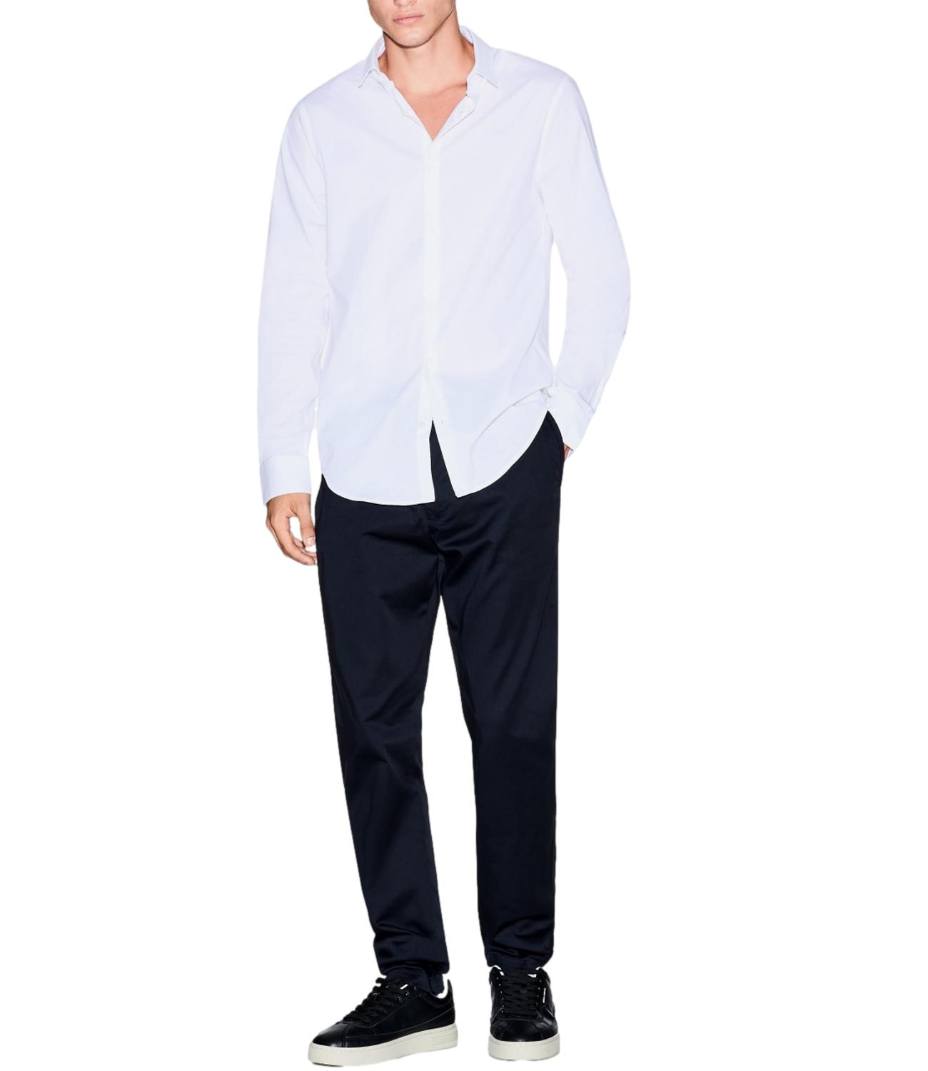 Armani Exchange Camicia da Uomo - White - 8nzc31zn28z