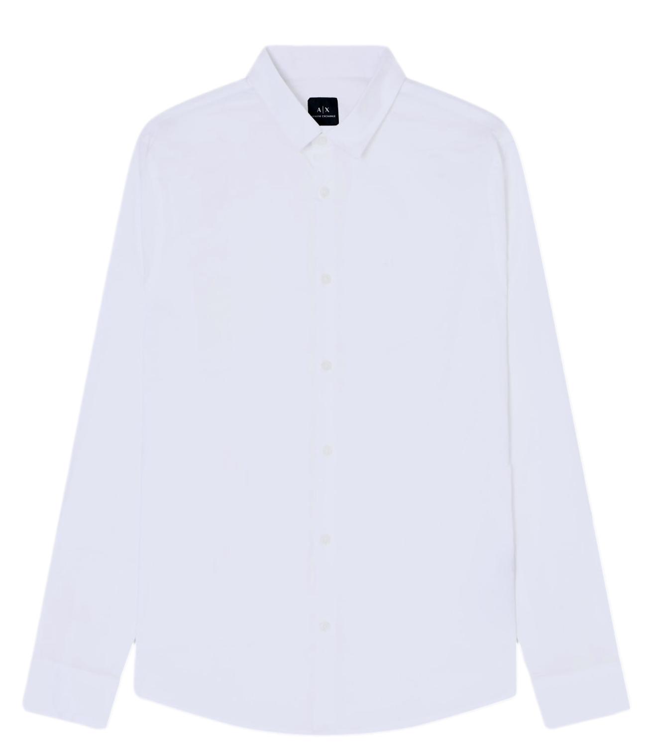 Armani Exchange Camicia da Uomo - White - 8nzc31zn28z