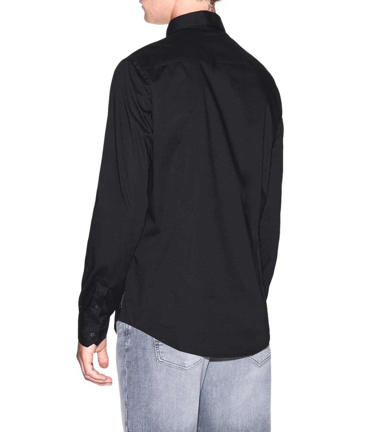 Armani Exchange Camicia da Uomo - Black - 8nzc31zn28z