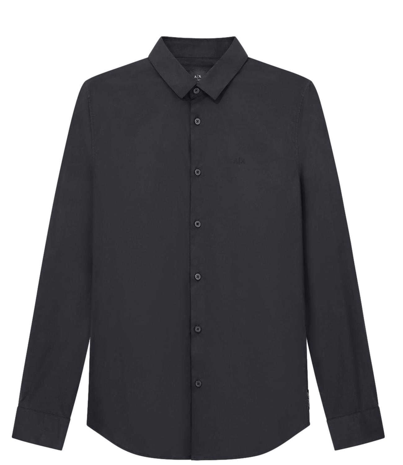 Armani Exchange Camicia da Uomo - Black - 8nzc31zn28z