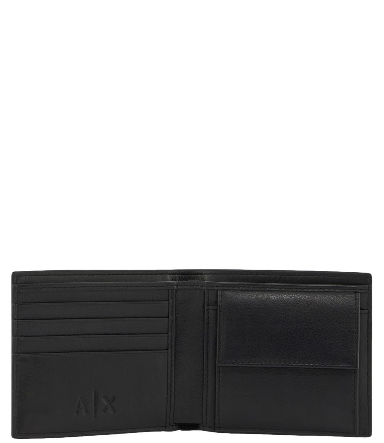 Armani Exchange Portafogli da Uomo - Black - Xm000167af22541