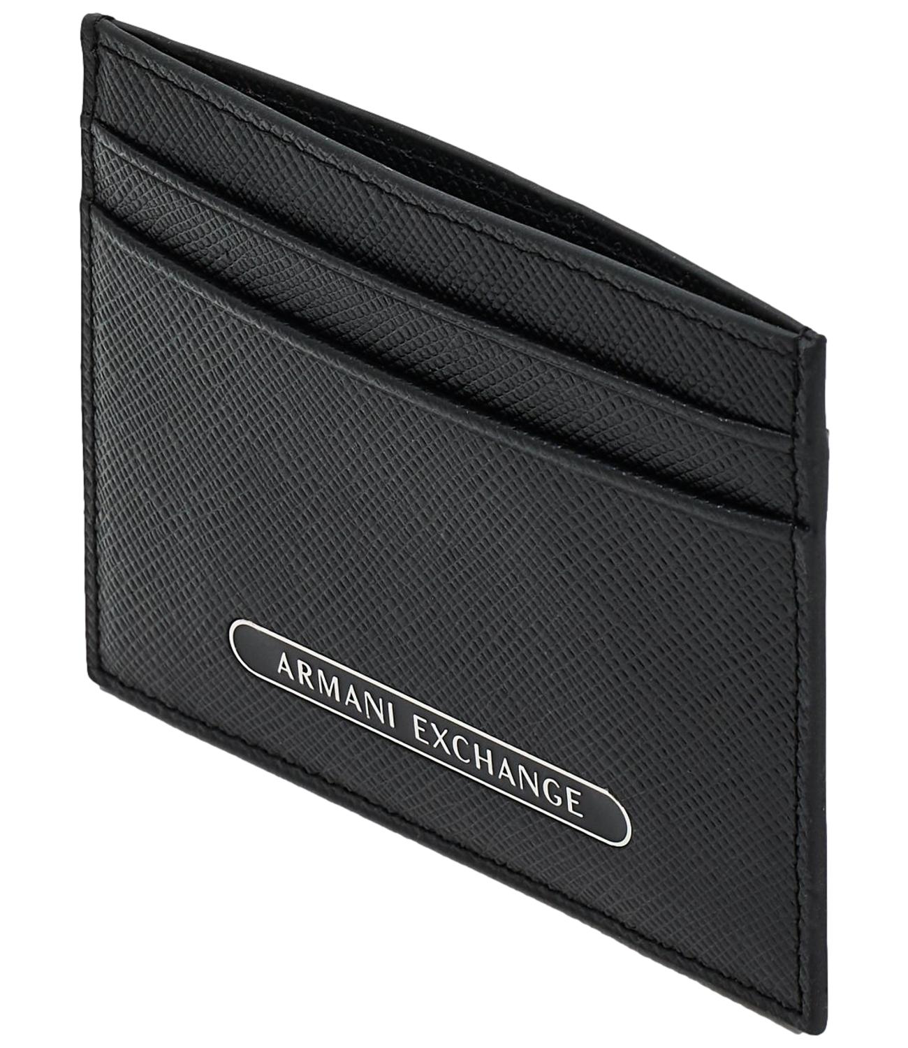 Armani Exchange Portacarte da Uomo - Black - Xm000169af12702