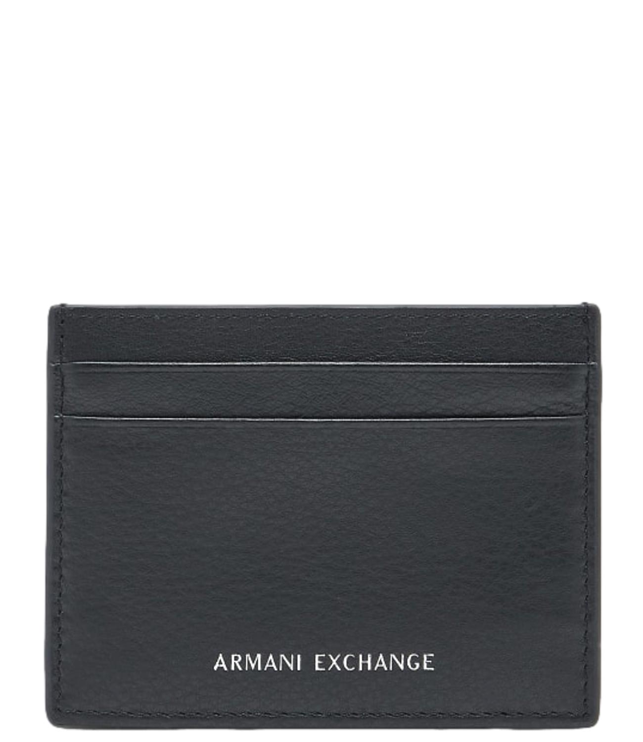 Armani Exchange Portacarte da Uomo - Black - Xm000169af22541