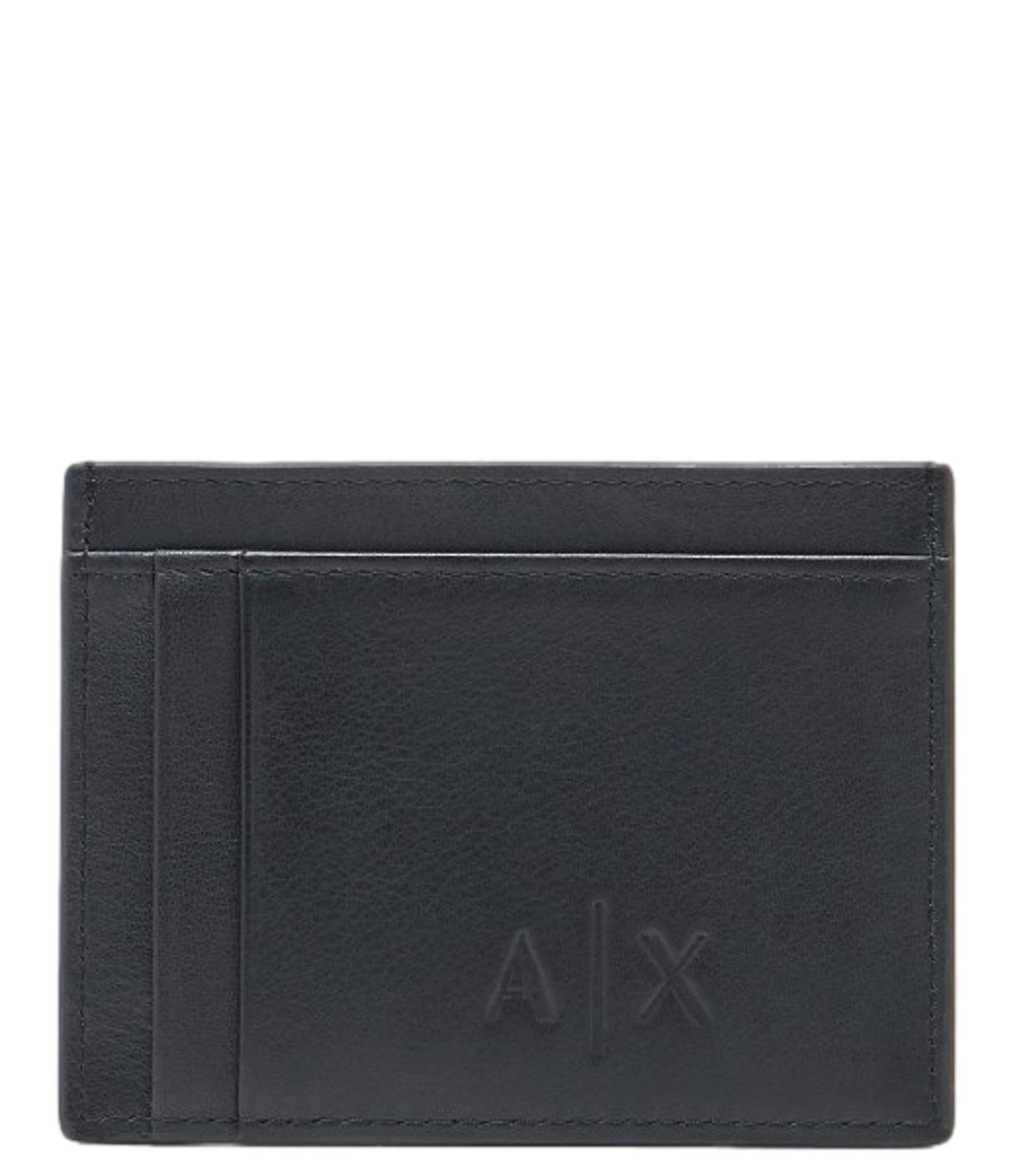 Armani Exchange Portacarte da Uomo - Black - Xm000169af22541